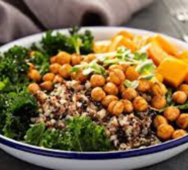 Salada de Grãos Integrais: Nutrição em Cada Garfada