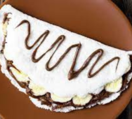 Tapioca de Chocolate e Banana: Um Café da Manhã Doce e Nutritivo