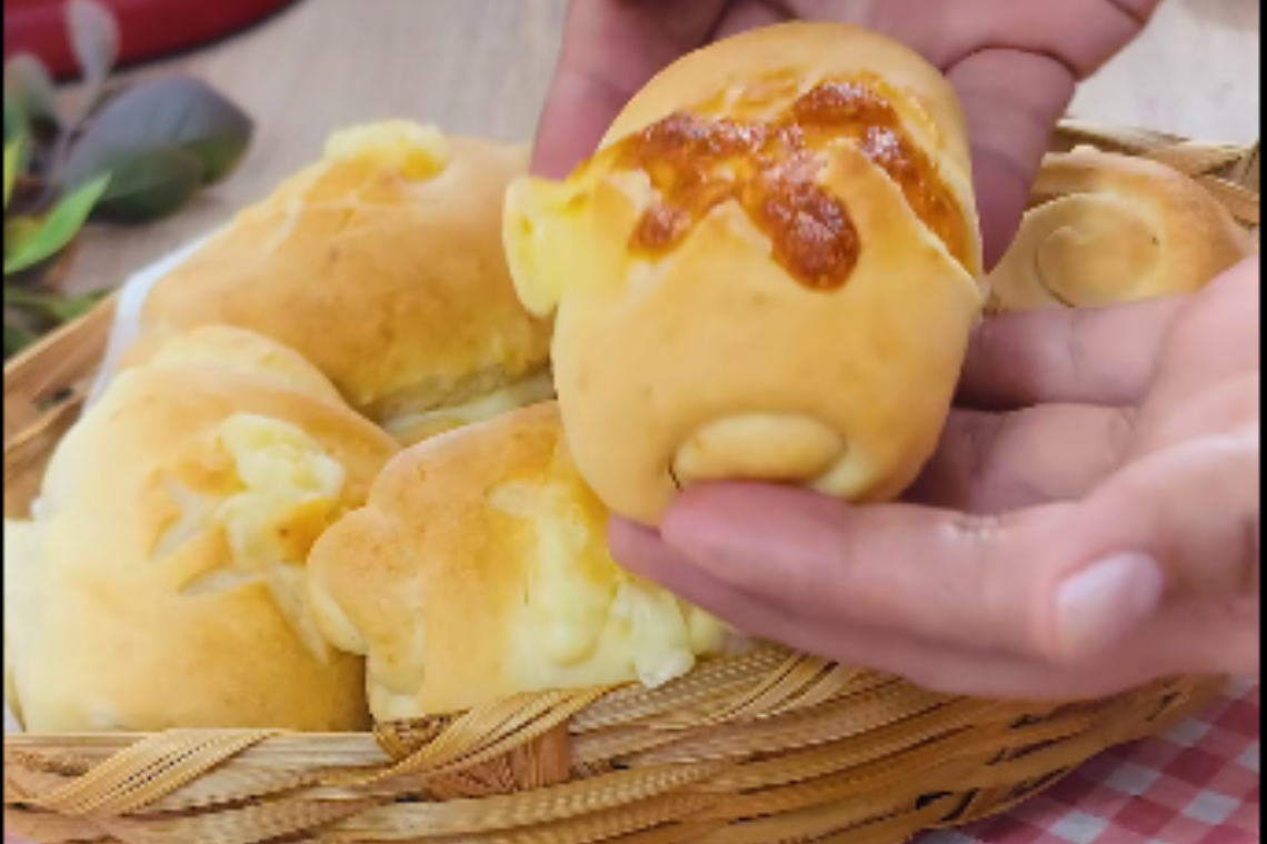 Pãozinho de mussarela uma delicia na sua sobremesa