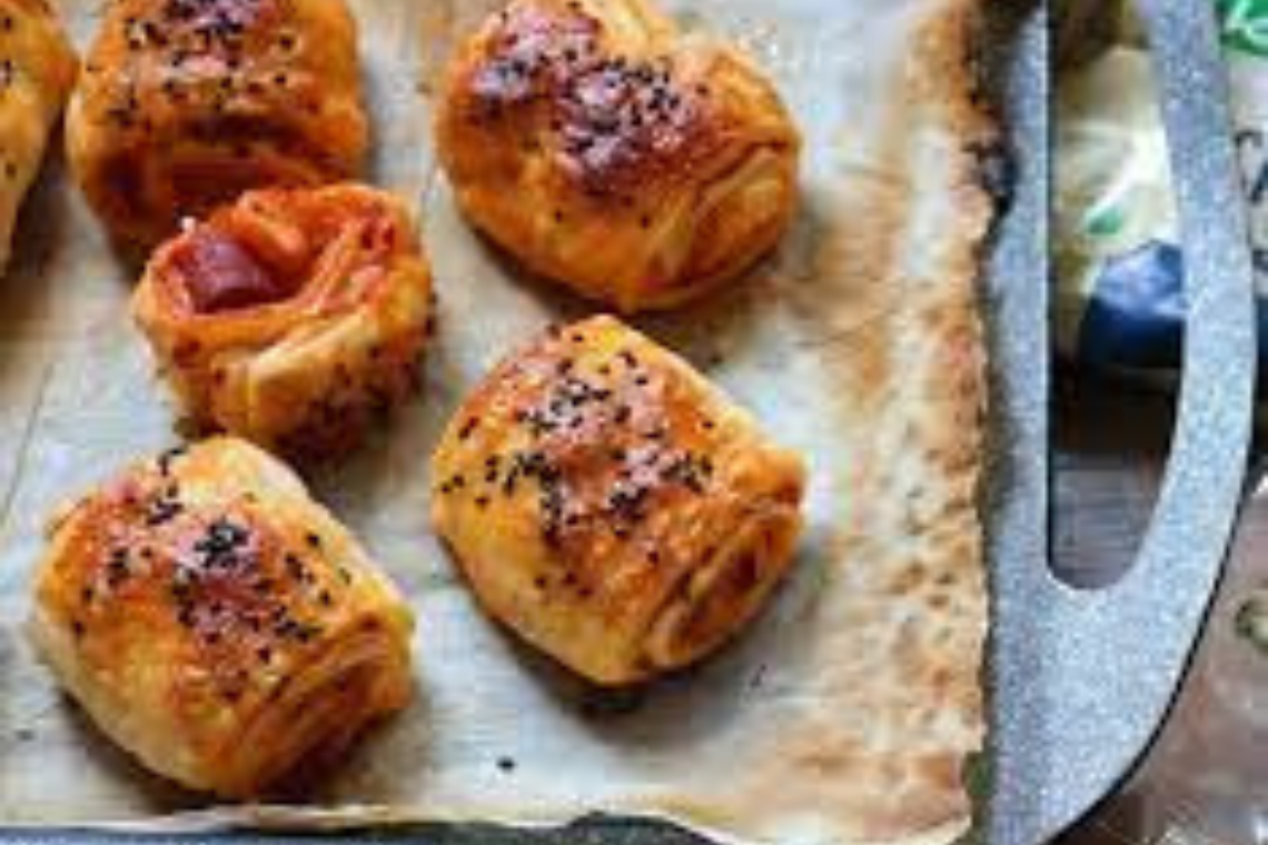 Pão de Cheddar com Sementes de Papoula