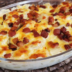 Mandioca Gratinada com Bacon