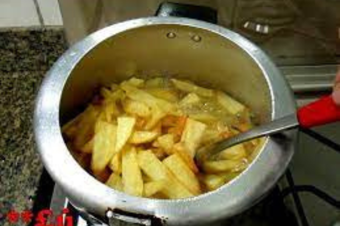 Batata Frita na Panela de Pressão