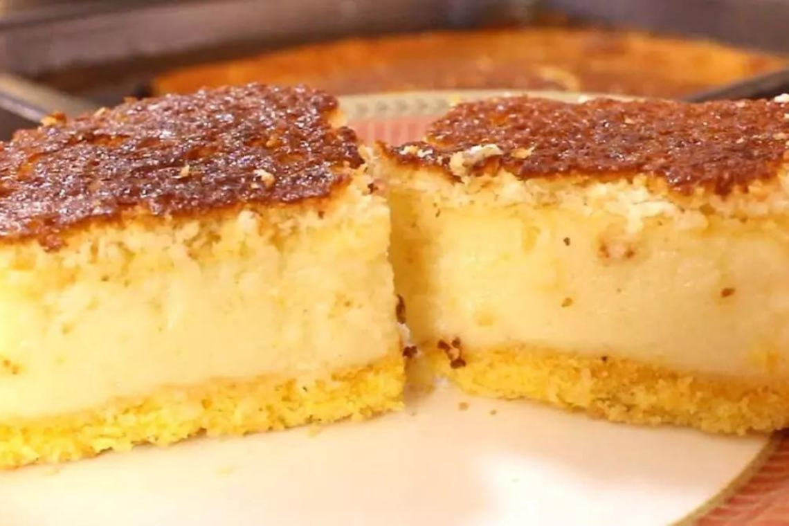 Bolo de Milho Cremoso Feito com Liquidificador