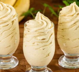 Sobremesa Cremosa de Banana em 5 Minutos: Delícia Rápida e Fácil