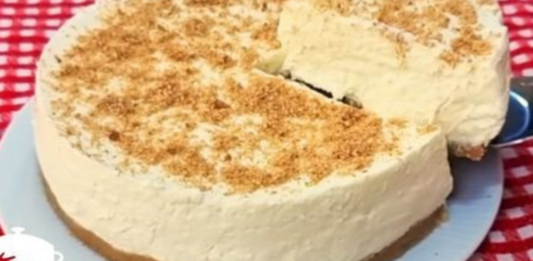 Torta cremosa SEM AÇÚCAR, sem leite condensado e sem creme de leite: Uma Opção Saudável e Deliciosa