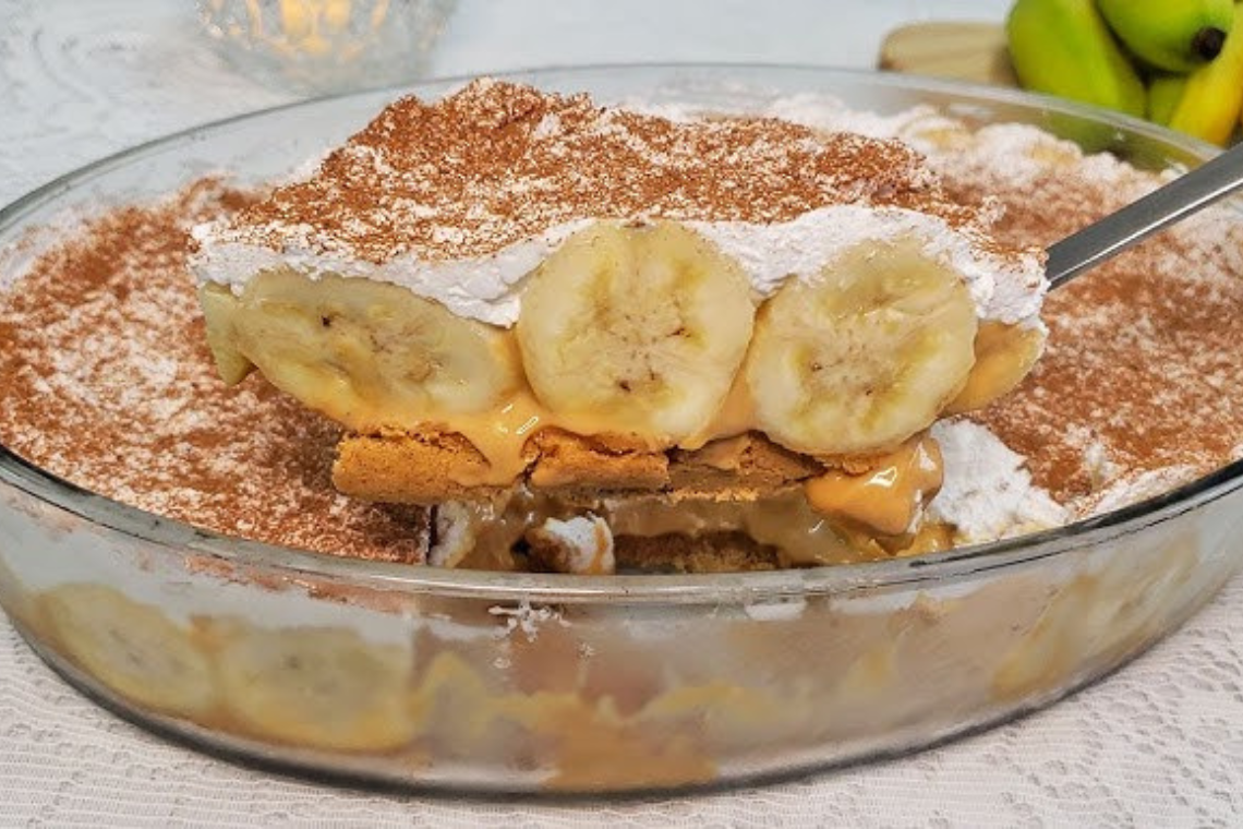 Torta Banoffee na Travessa: Uma Sobremesa Irresistível