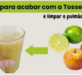 Suco para Acabar com a Tosse e Limpar o Pulmão: Receita Natural e Eficiente