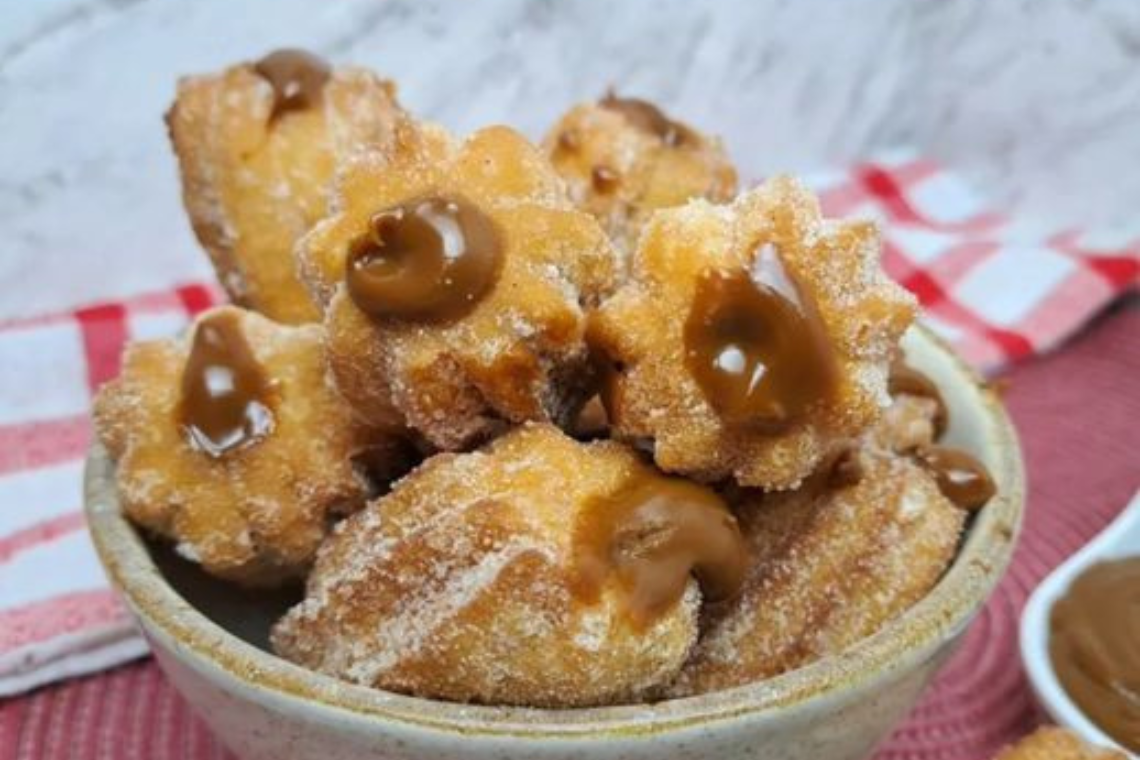 Churros caseiro de DOCE DE LEITE